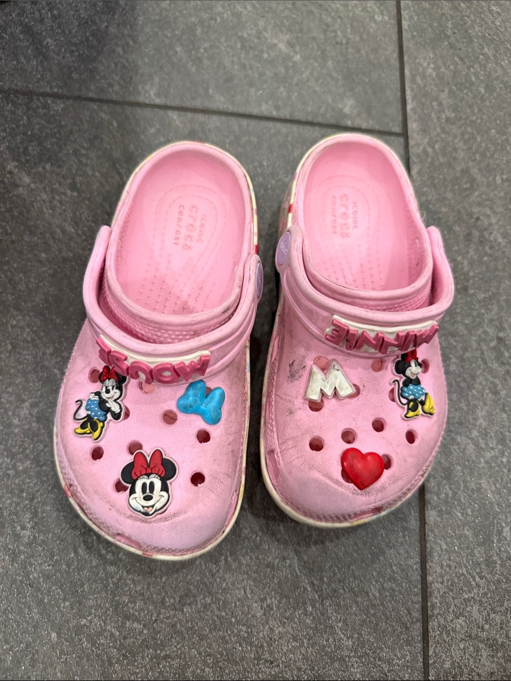 Kids Crocs Minnie Mouse size C 11